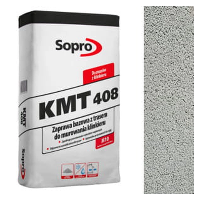 Sopro KMT Klinkermortel 408 grijs+ 25kg