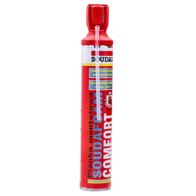 Soudafoam komfort monteringsskum 750ml med Genius Gun-applikatorn