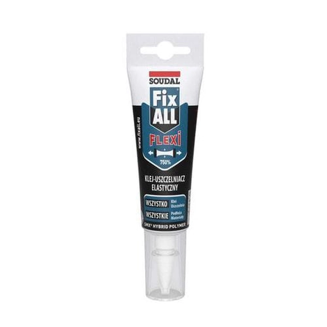 SOUDAL Fix All White κόλλα, σφραγιστικό, 125ml