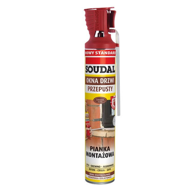 Soudal Genius Gun montavimo putos 770 ml