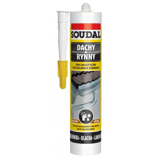 SOUDAL SPECIALIST ROOF SEALANT 300ML - BROWN
