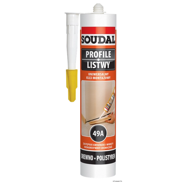 Soudal universāla montāžas līme 49A 280ml