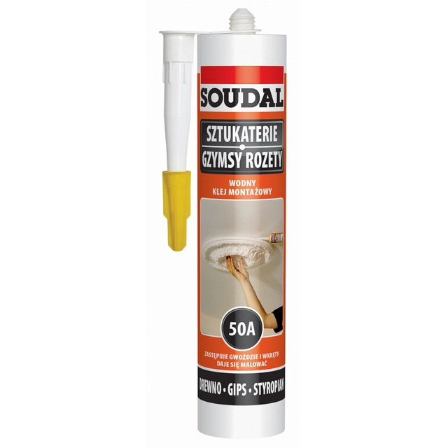 Soudal Water-based mounting adhesive 50A 280ml