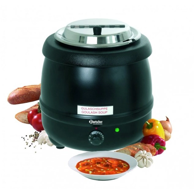 Soup pot Economic 9L, black BARTSCHER 100061 100061