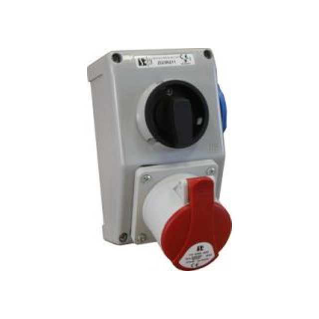 Spamel Installation kit with socket 32A 5P 0-1 IP44 (ZI22\R441)