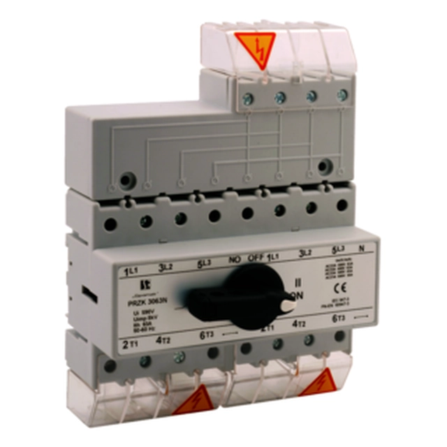 Spamel Power source switch 63A 4 poles (PRZK-4063W02)