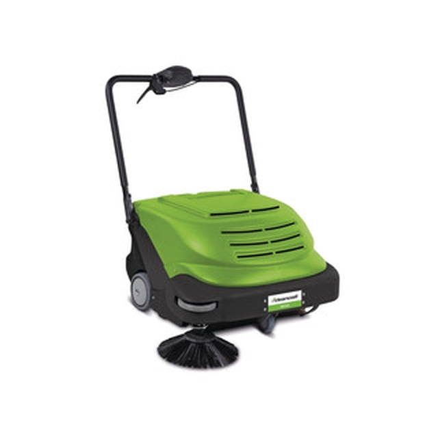 Spazzatrice a batteria Cleancraft KM 825 12 V | 660 - 825 mm | Con batteria e caricabatterie