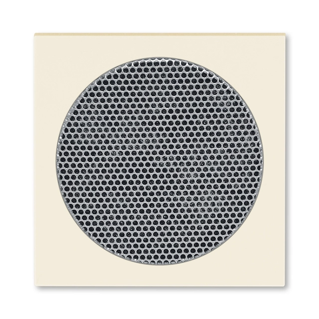 Speaker cover, with round grille, ivory, ABB Levit 5016H-A00075 17