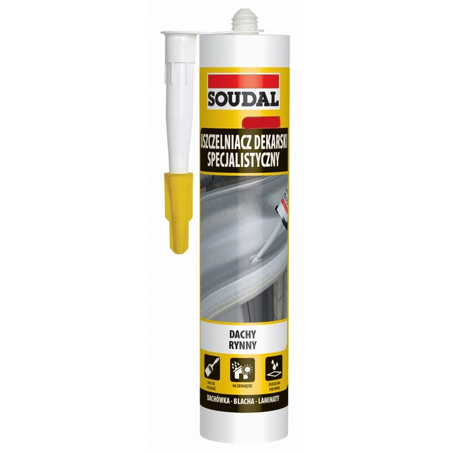 Special tagfugemasse Soudal rød 280 ml