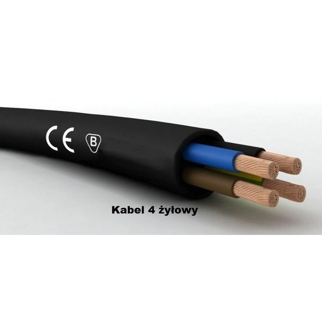 Spezial-Elektrokabel - Kabel für Tauchpumpen 4-adrig 2,5mm