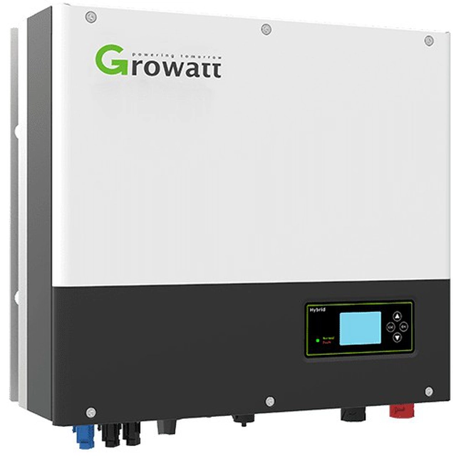 SPH8000TL3-BH Hybrid Growatt 8kW with 7,5kWh batteries and accessories