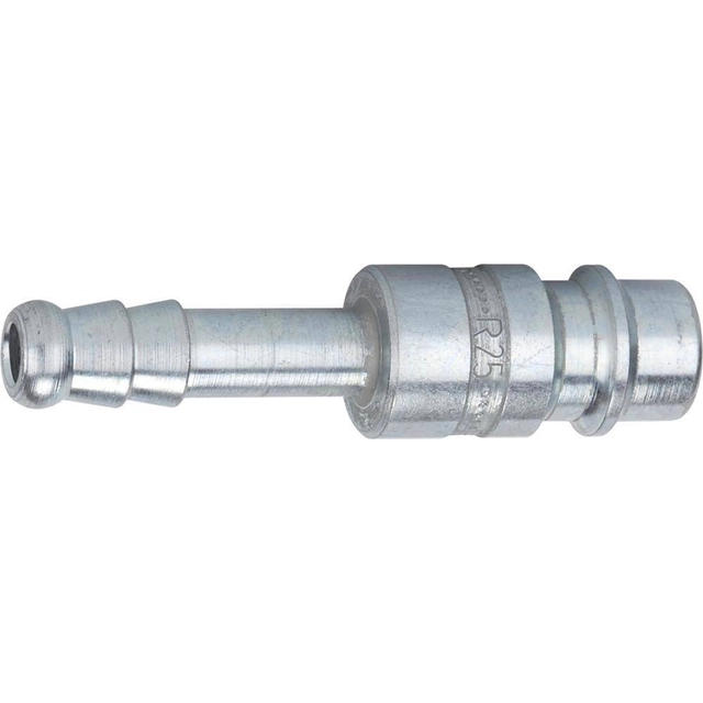 Spigot, nominal diameter 7,4-7,8, with coupling and push-in sleeve made of steel