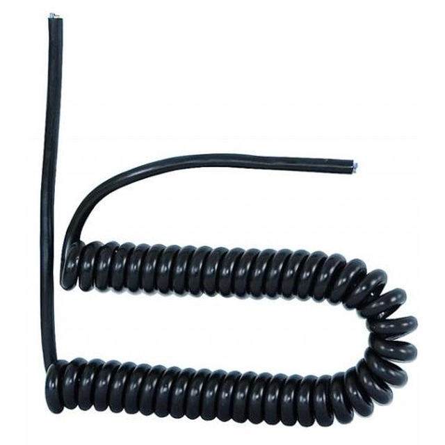 Spiral connecting cord 3x1,00 05VVH8-F black -10mb