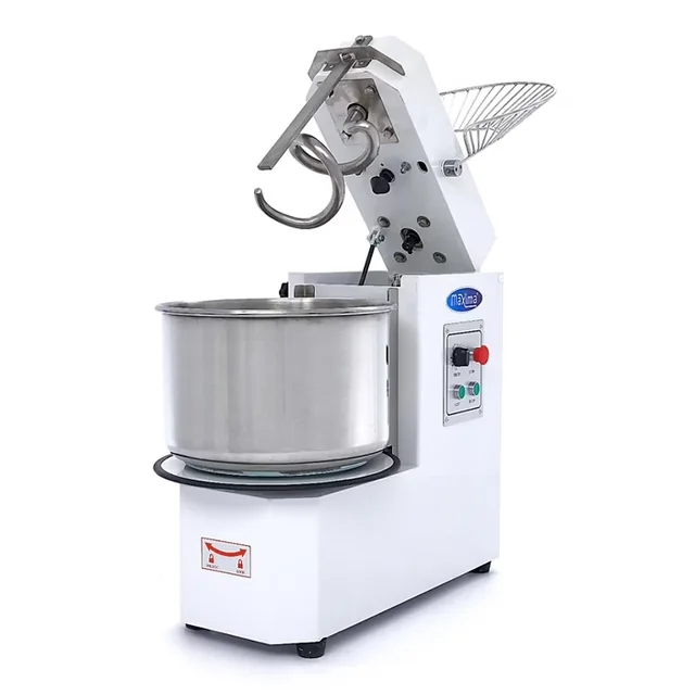 Spiral Dough Mixer - 30L - 18 kg Dough - 2 Speeds - Removable Bowl 09361905