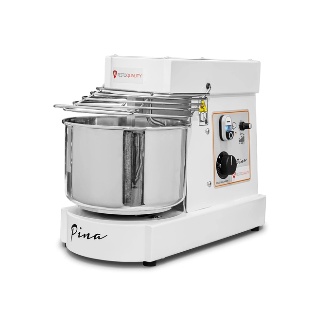 Spiral Dough Mixer PINA10 VV | speed adjustment | with fixed hook and bowl | 7 liters | 230V