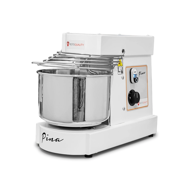 Spiral Dough Mixer PINA10 | with fixed hook and bowl | 7 liters | 230V