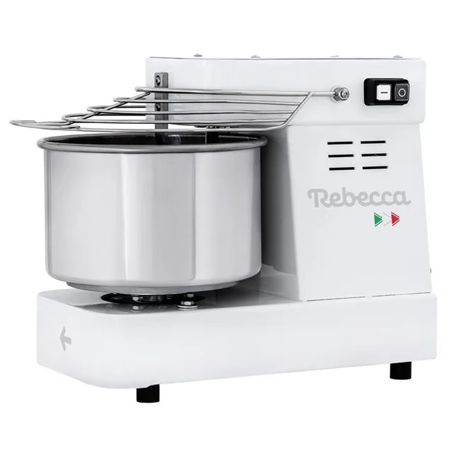 Spirál mixer rögzített fejjel és tállal Rebecca Prismafood 7L 230V/370W 265x495x(H)380mm Alapváltozat