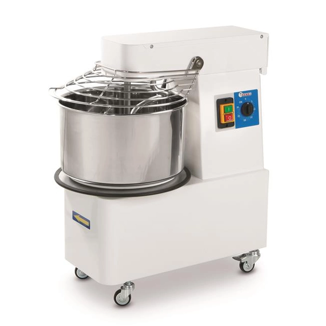 Spiral mixer with fixed bowl 41l