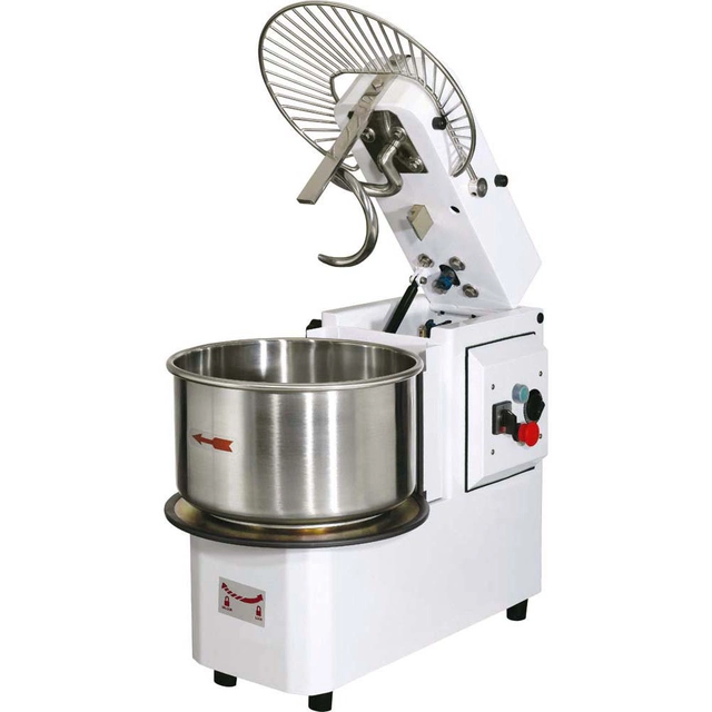 Spiral mixer with lifting head 33l, 2 speed