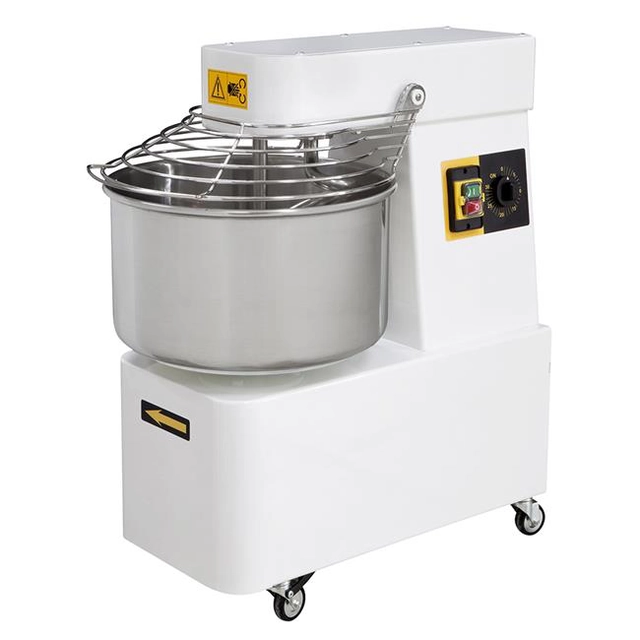 Spiral mixers with fixed bowl, with 2 speeds 385x670x(H)725