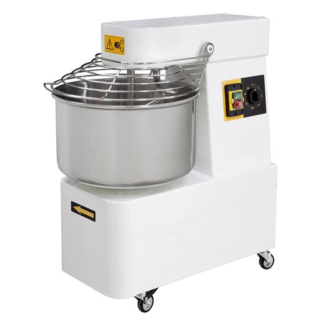 Spiral mixers with fixed bowl, with 2 speeds 424x735x(H)810