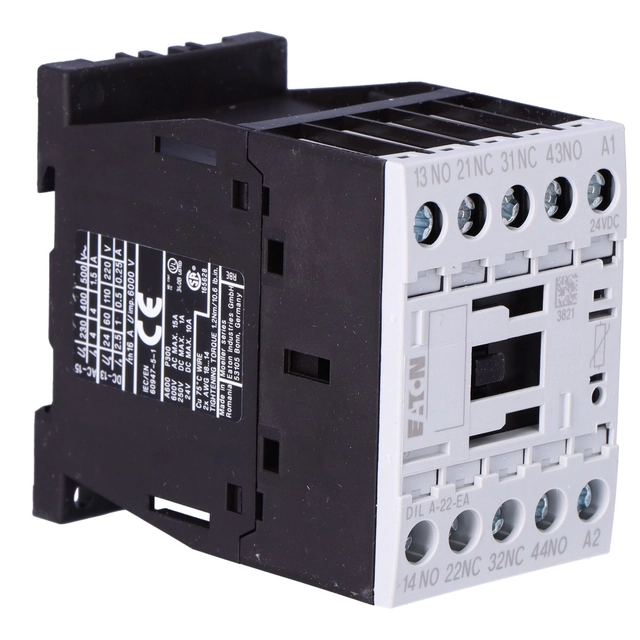 спомагателен контактор,2Z/2R, контрол24VDC DILA-22-EA(24VDC)