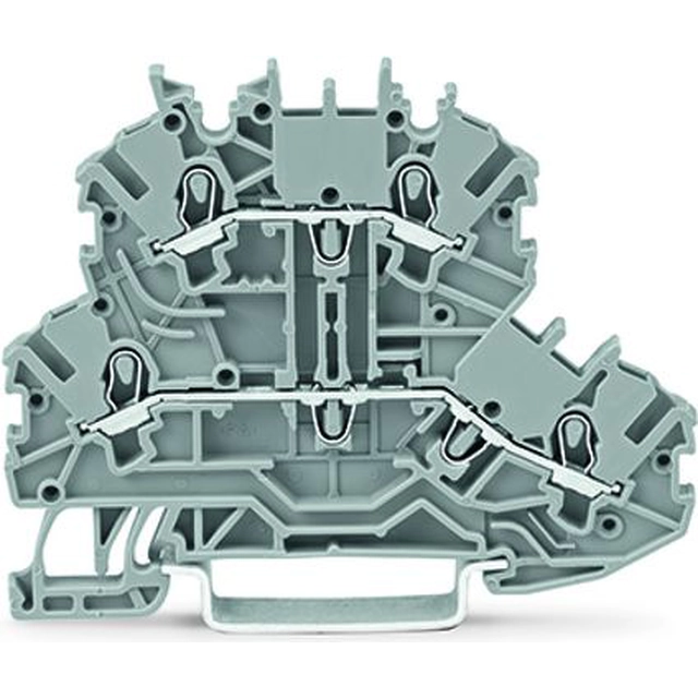 Sponke Wago Rail 2-piętrowa 1mm2 siva TOP JOBS (2000-2201)