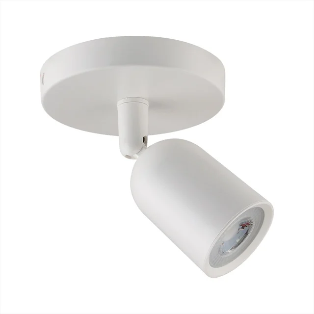 Spots LED Brancos - 1xGU10 - Parede - Fixação - IP20