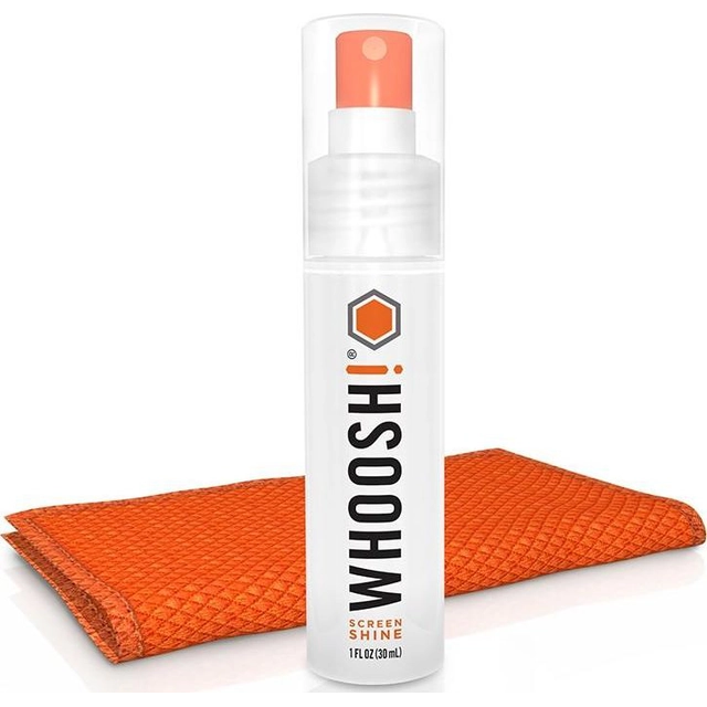 Spray de curățare a ecranului Whoosh GO 30ml + cârpă (1FG100XLENFR)