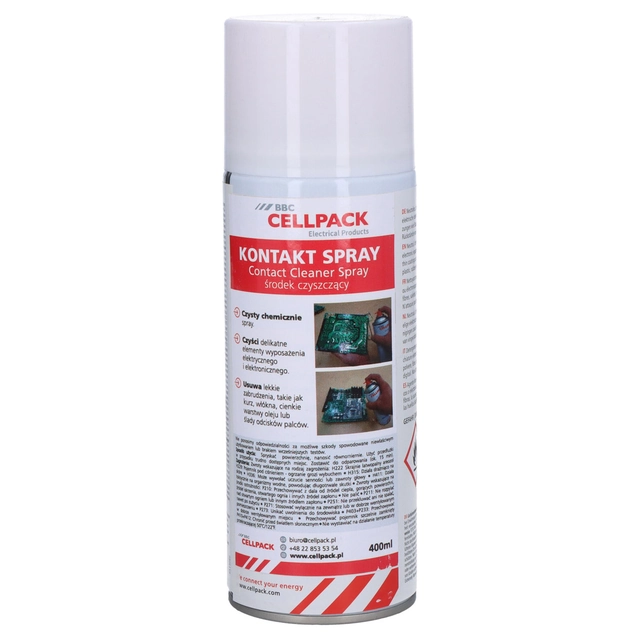 Spray detergente per la pulizia dei contatti 400ml