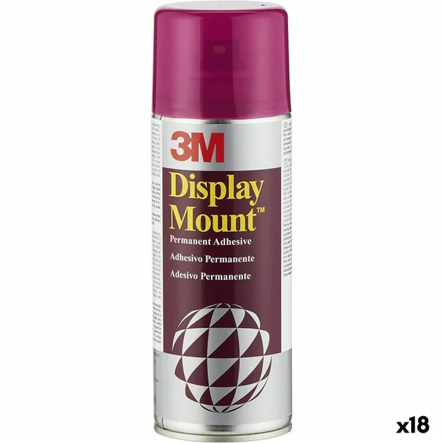 Spray klæbemiddel 3M Display Mount Fast 400 ml (18 stykker)