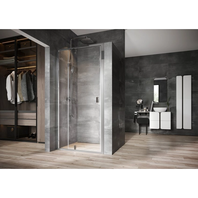 Sprchové dvere Ravak Nexty, NDOP2-100 lesklé+Transparentné