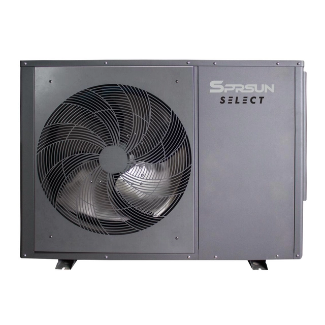 SPRSUN SELECT 9,5 kW 3PH CGK-025V3L 3 φάσεις αντλία θερμότητας, εξαρτήματα PANASONIC, CAREL,