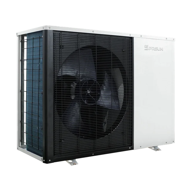SPRSUN warmtepomp R32 Luchtbron-warmtepomp 15.8kW Driefasig wit, verwarming + koeling + SWW