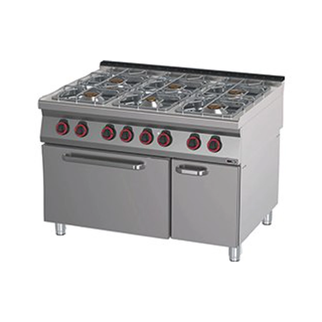 SPT 90/120 - 21 GE Cucina a gas con forno elettrico