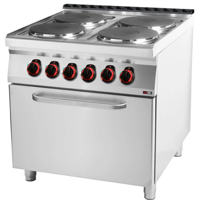 SPT 90/80 - 11 E ﻿Electric stove with oven el. conv.GN 1/1