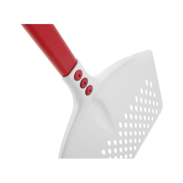 Square perforated pizza shovel 450x450x1500 mm
