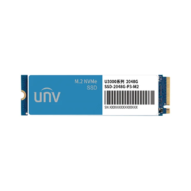 SSD tárolóegység 2048GB PCIe3 NVMe U3000 SSD - UNV SSD-2048G-P3-M2