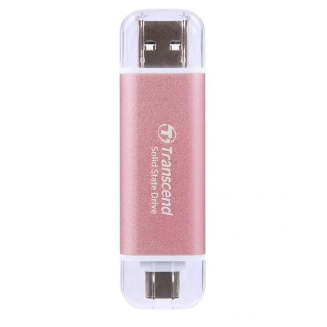 SSD USB3.0 1TB EXT. Légkondicionáló/PINK TS1TESD310P TRANSCEND