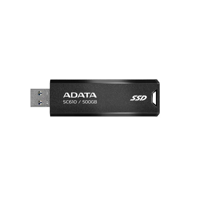 SSD USB3.2 500GB EST.BLACK/SC610-500G-CBK/RD ADATA