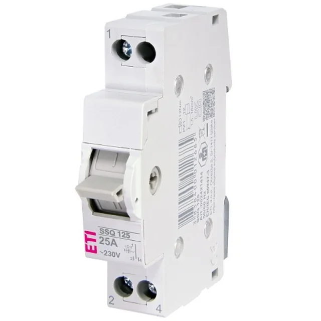 SSQ 125 Interruptor de tres posiciones I-0-II 25A ETI