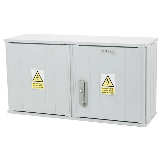 SSTN thermohardende behuizing 80x42x25 slot/stangen/hoekstaven schuin dak (geen slotinzet)