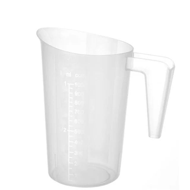 Stackable polypropylene measuring cup 3 l