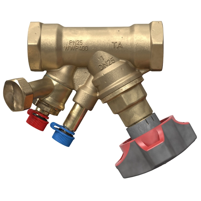 STAD balancing valve DN 15 with drainage 3/4 inch