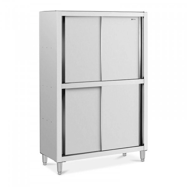 Stainless steel cabinet - 1200 x 500 x 1800 mm - Royal Catering ROYAL CATERING 10012595 RCDC-120