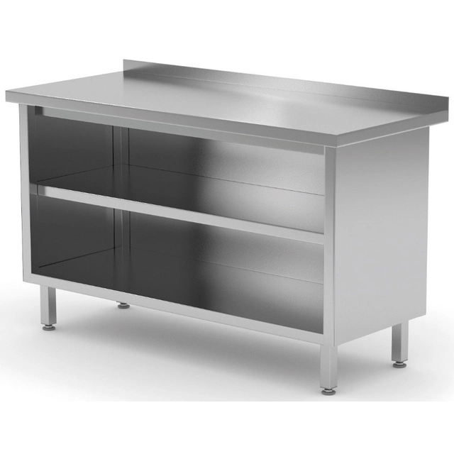 Stainless steel cabinet 150x70x85, open | Polgast