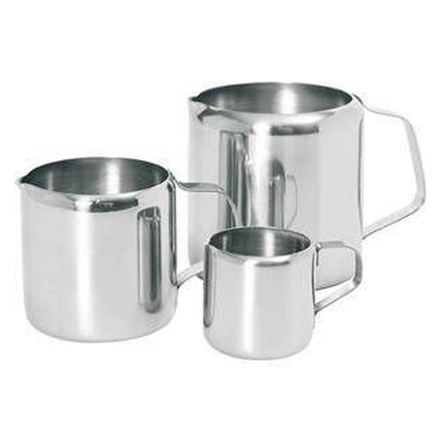 Stainless steel cream jug 0,03 l set 6 pieces 450 123