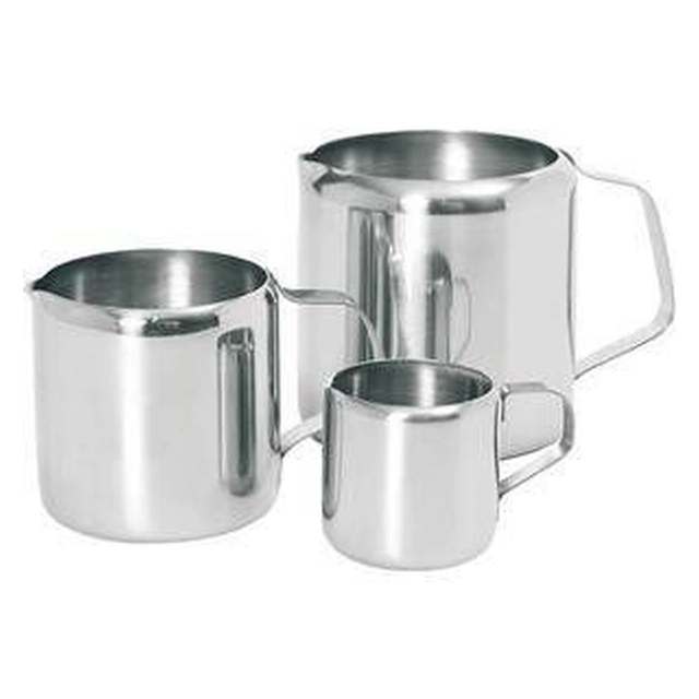 Stainless steel cream jug 0,10 l, set 2 pcs. 450 321