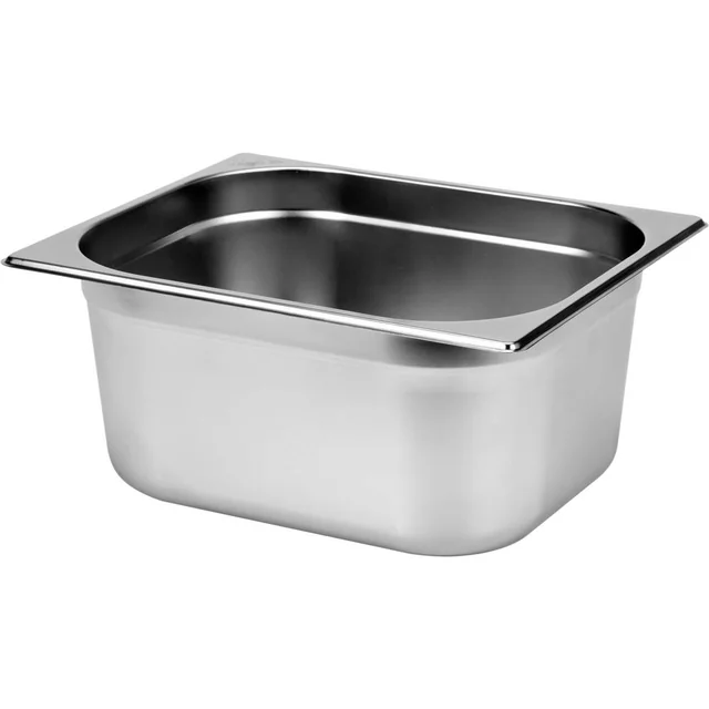 STAINLESS STEEL GASTRONOMIC CONTAINER GN 1/2 150