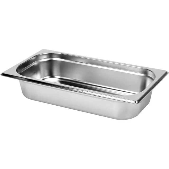 STAINLESS STEEL GASTRONOMIC CONTAINER GN 1/3 65MM 2,5L